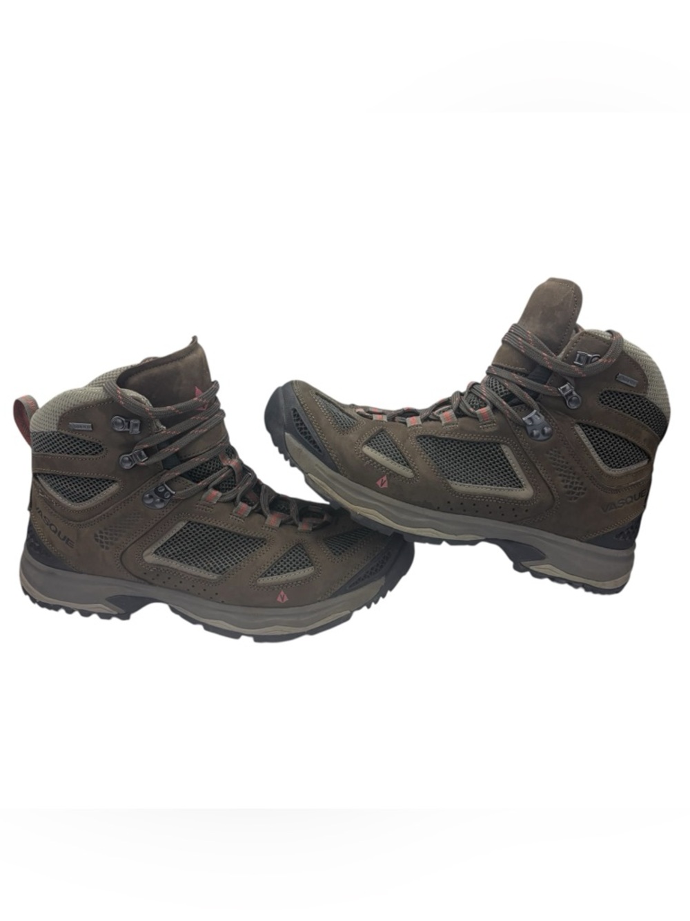 Vasque Gore Tex Vibram Men’s Outdoor Hiking Brown Mesh Boots Size 11M - Picture 5 of 11